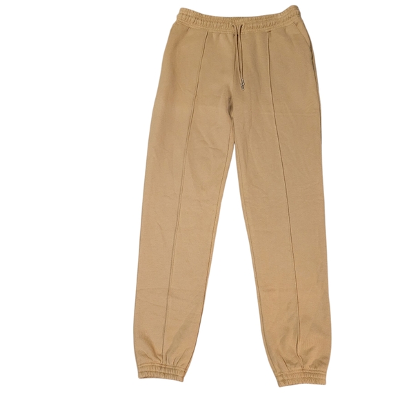 Ninety Percent Organic Cotton Tan Sweatpants - Picture 1 of 7